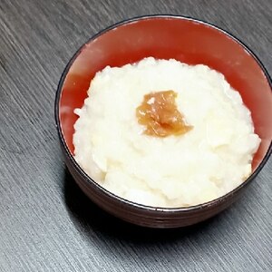 冷やご飯でふっくらおかゆ